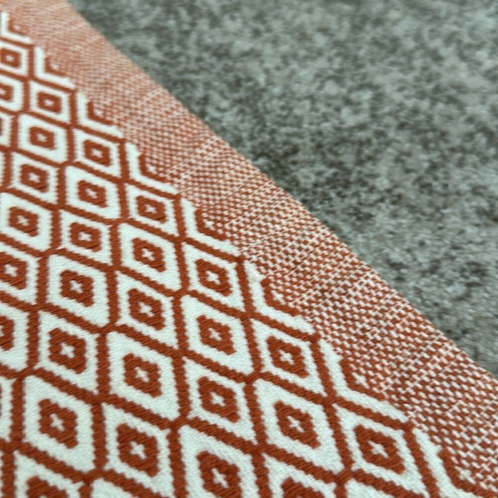 Haymarket Square. Geometric Printed Table Runner - Picture 3 of 5